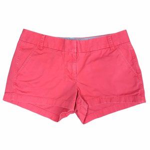 J.Crew Chino Cotton Shorts Pink Casual Walking 6